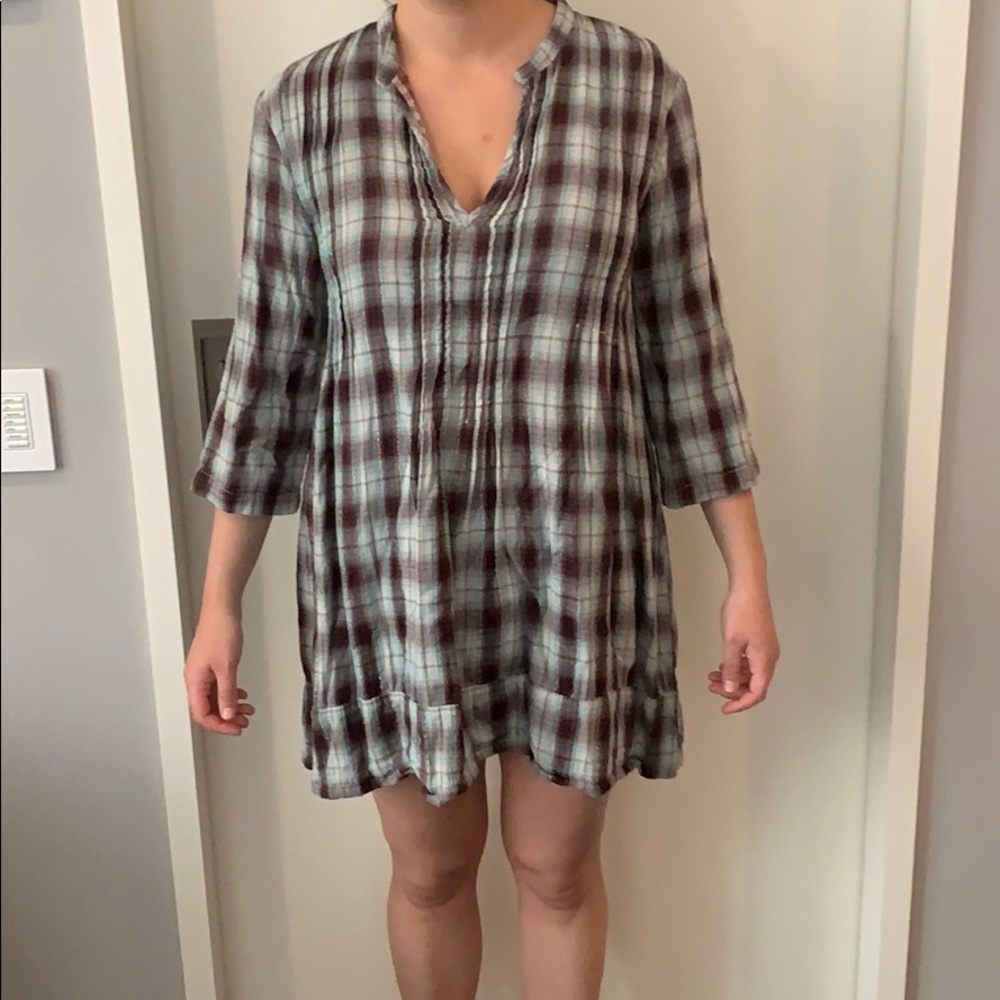 CP Shades plaid shirt/dress